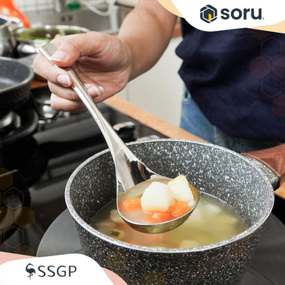 SSGP Premium Soup Ladle Centong Kuah Sayur Sup Stainless