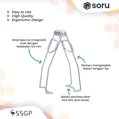 SSGP Alat Pengangkat Penjepit Anti Panas Panci Piring Rantang Premium