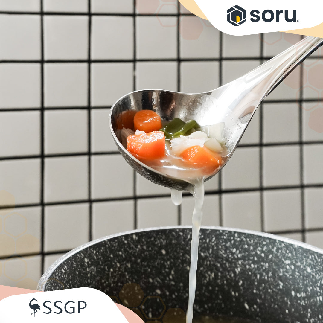 SSGP Premium Soup Ladle Centong Kuah Sayur Sup Stainless