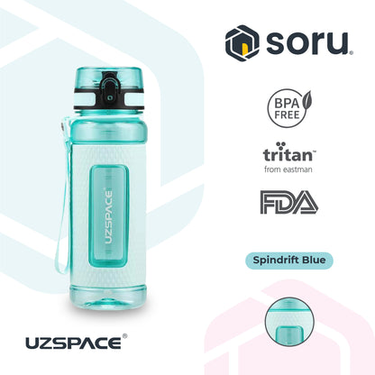 UZSPACE 5046 Botol Minum Olahraga Besar Sport Bottle 950ml USA Tritan