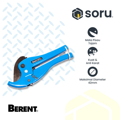 BERENT PVC Pipe Cutter - Tang Potong Gunting Pipa BT7341