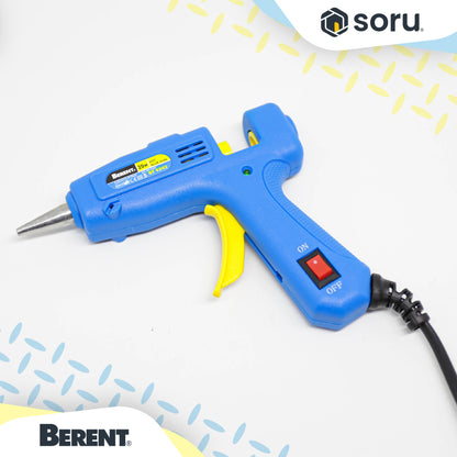 BERENT Lem Tembak 20 Watt Hot Melt Glue Gun BT9342