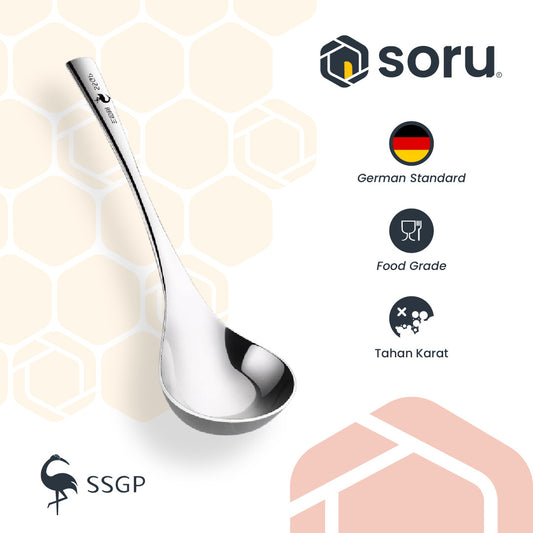 SSGP Premium Soup Ladle Centong Kuah Sayur Sup Stainless