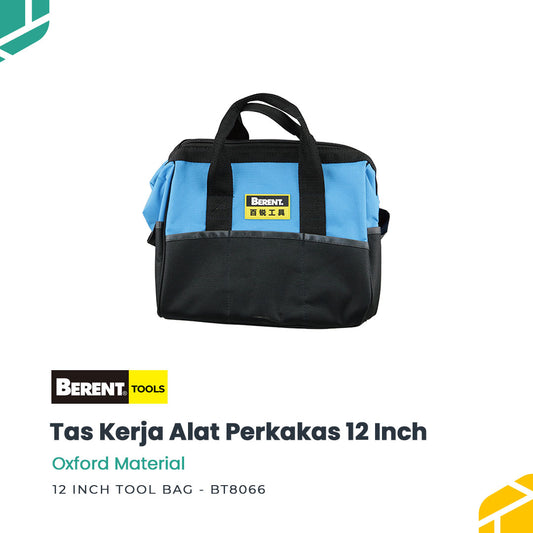 BERENT Tas Kerja Alat Perkakas 12 Inch Tool Bag 12 Inch BT8066