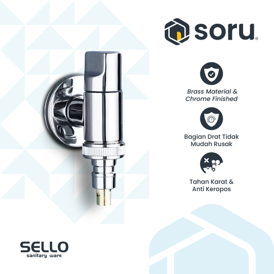 Sello Washing Tap Kran / Keran Mesin Cuci 1 Outlet SL9620