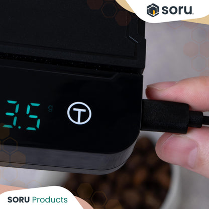 Timbangan Kopi 3Kg / 0.1Gr Digital Timer V60 Drip Coffee Scale Premium USB