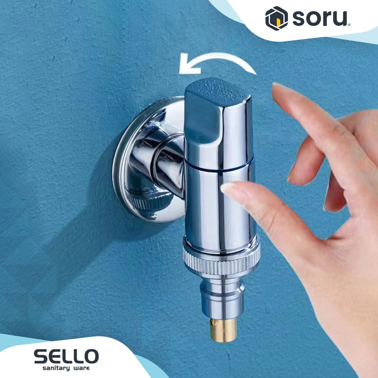 Sello Washing Tap Kran / Keran Mesin Cuci 1 Outlet SL9620