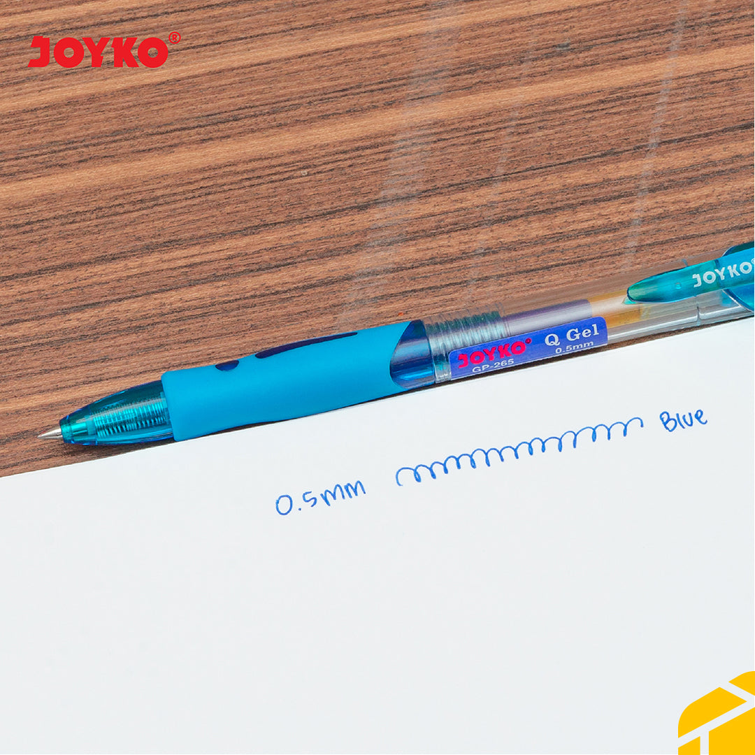 JOYKO Gel Pen Pulpen Pena Ballpoint Q GEL GP-265 0.5 mm