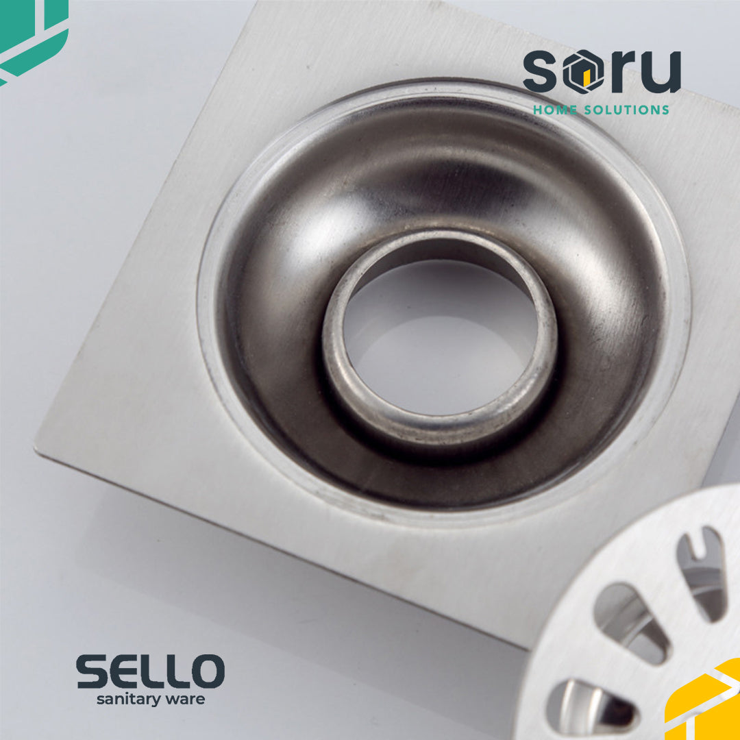 SELLO Saringan Got Floor Drain Kamar Mandi Stainless Steel SL6101