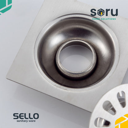 SELLO Saringan Got Floor Drain Kamar Mandi Stainless Steel SL6101