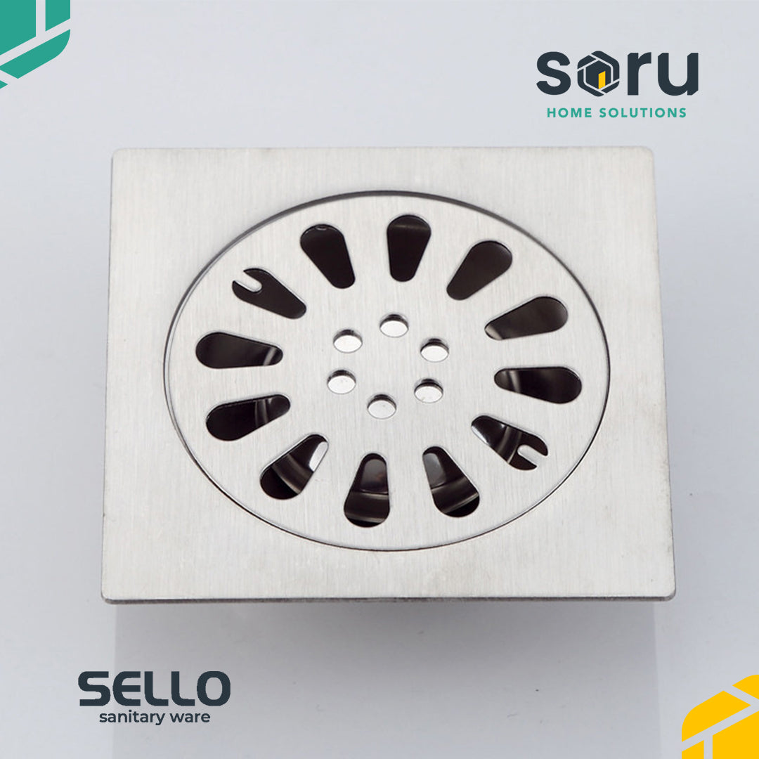 SELLO Saringan Got Floor Drain Kamar Mandi Stainless Steel SL6101