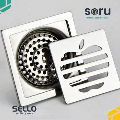 SELLO Saringan Got Floor Drain Frameless Stainless SL6103