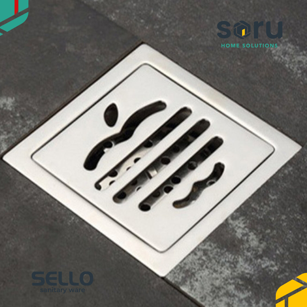 SELLO Saringan Got Floor Drain Frameless Stainless SL6103