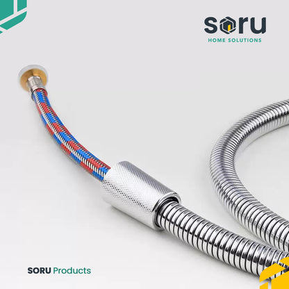 Selang Shower Fleksibel Flexible Hose 150 Cm Selang Stainless Kuningan