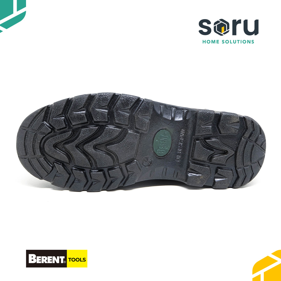 BERENT Sepatu Proyek Safety Shoes Pendek Ujung Besi Outdoor