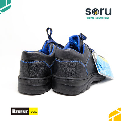 BERENT Sepatu Proyek Safety Shoes Pendek Ujung Besi Outdoor