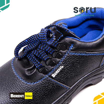 BERENT Sepatu Proyek Safety Shoes Pendek Ujung Besi Outdoor