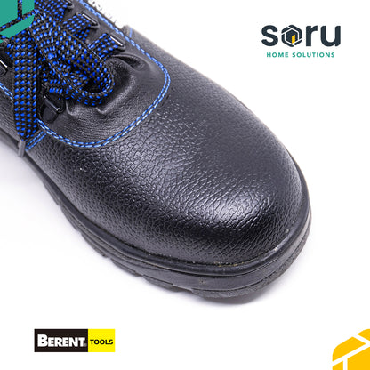 BERENT Sepatu Proyek Safety Shoes Pendek Ujung Besi Outdoor