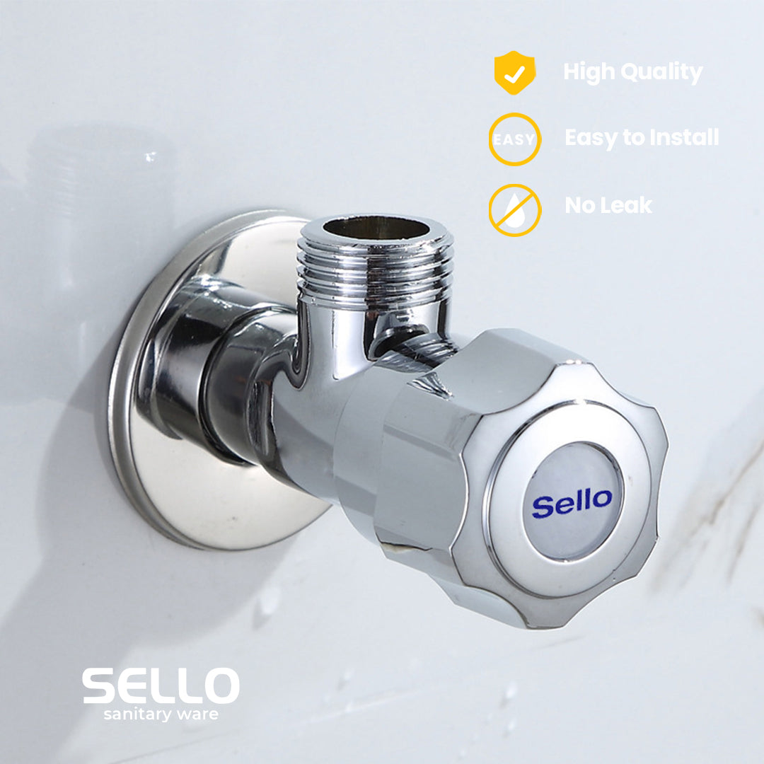 SELLO Stop Kran WC Single Valve 1/2 Inch Keran Jet Shower Bidet SL9705