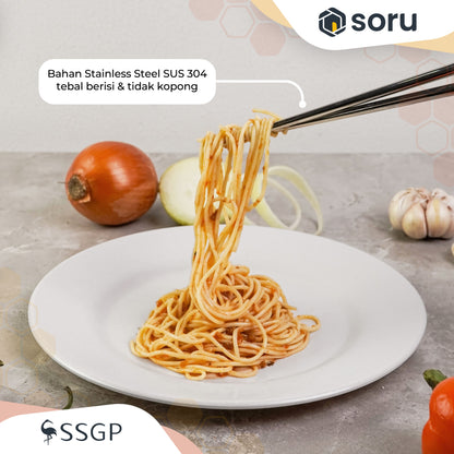 SSGP Chopstick Sumpit Masak Panjang 36cm Stainless SUS304