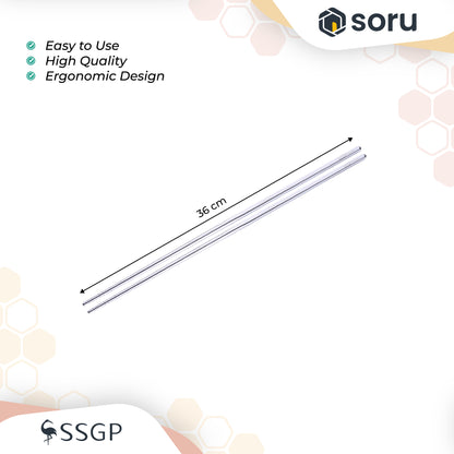 SSGP Chopstick Sumpit Masak Panjang 36cm Stainless SUS304