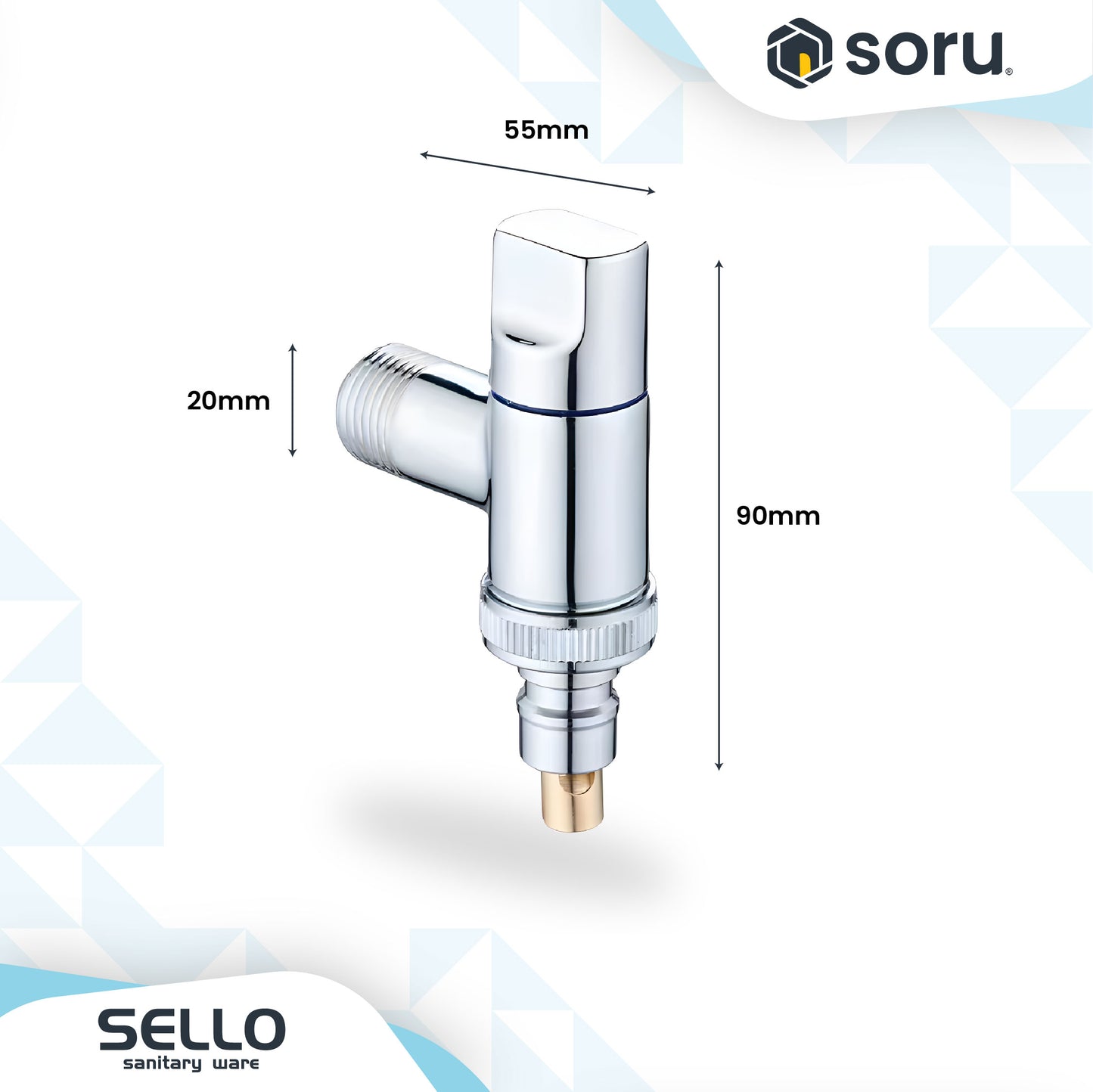 Sello Washing Tap Kran / Keran Mesin Cuci 1 Outlet SL9620