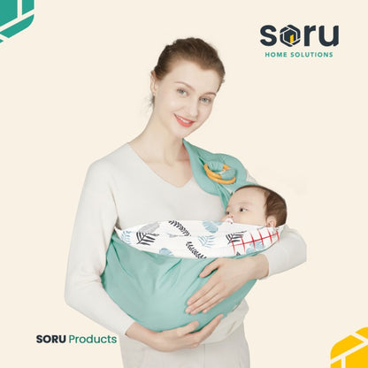 Aixintu Gendongan Bayi Samping Ibu Menyusui Celemek Sling Baby Carrier